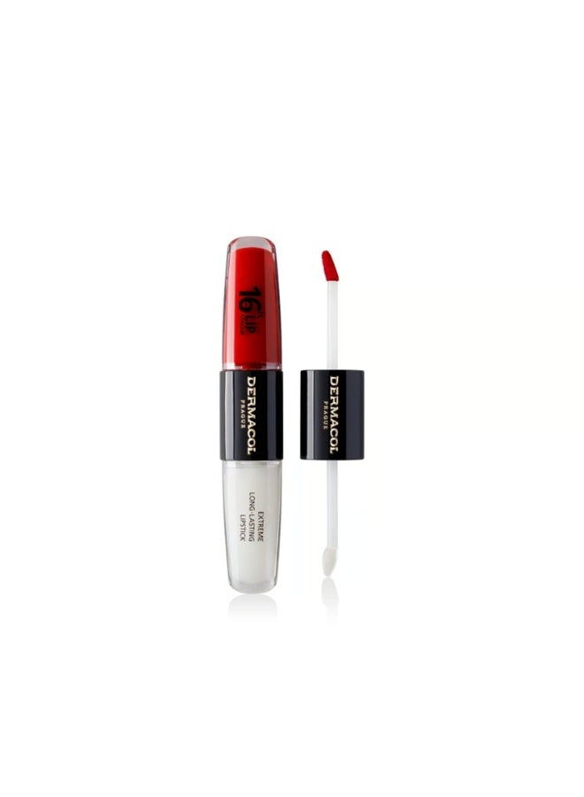 Dermacol 16hColor 2-In-1 Extreme Long-Lasting Lipstick Lip  4 7.1ml - Image 1