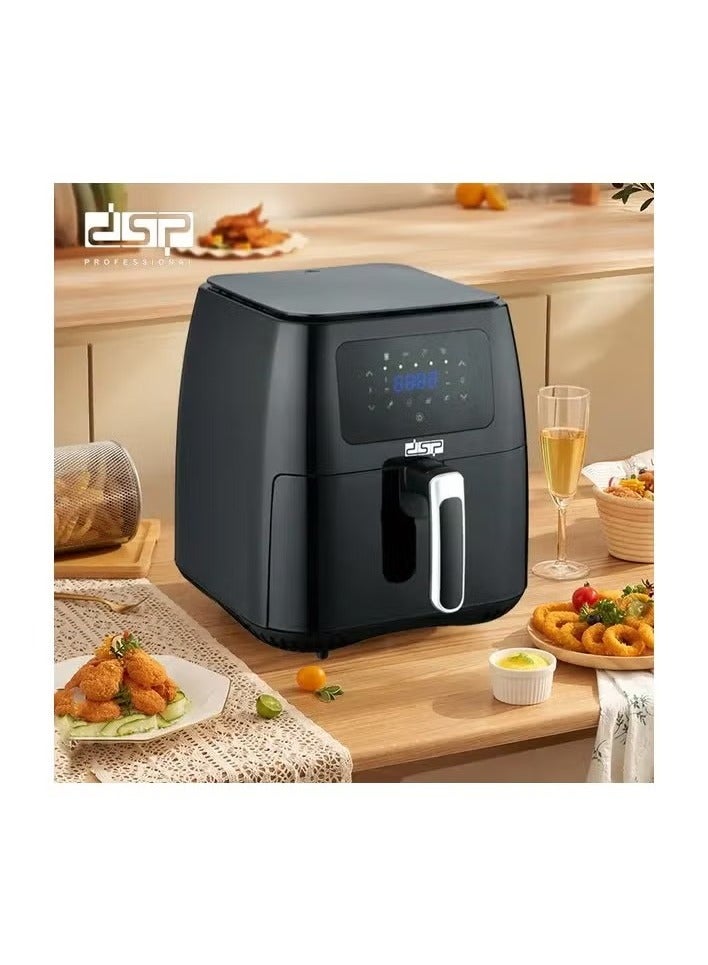دي اس بي قلاية هوائية DSP، بقدرة 1700 واط، سعة 8.5 لتر، شاشة رقمية، اللون الأسود، موديل KB2138 - Image 3