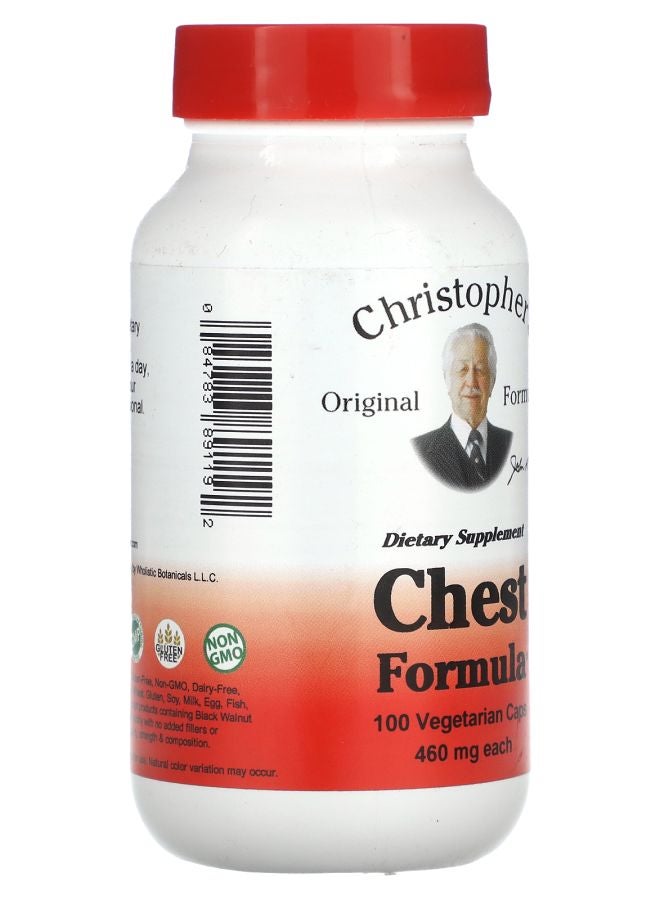 Christopher's Original Formulas صيغة الصدر 460 ملغ 100 كبسولة نباتية - Image 2