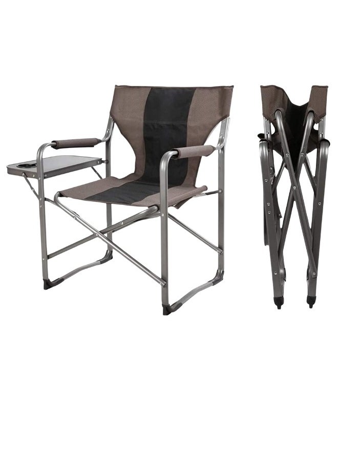 SMART HOME Folding chair with side table, picnic bench, sports chair, outdoor chair and garden chair  - Image 1