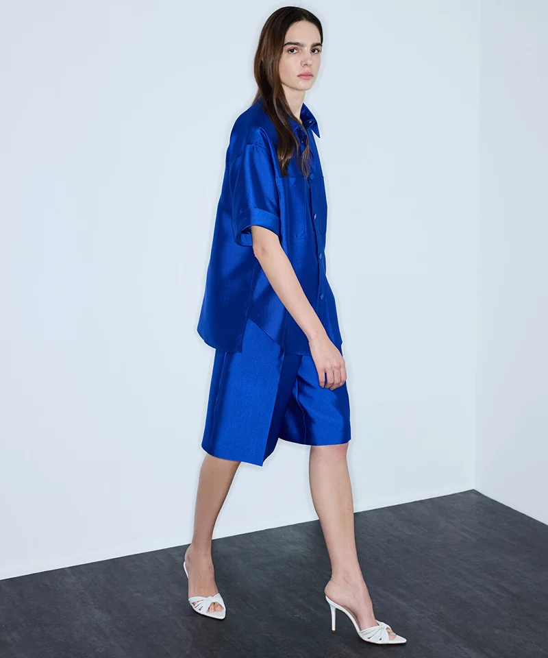 Ipekyol Bermuda Shorts with Pressed Creases