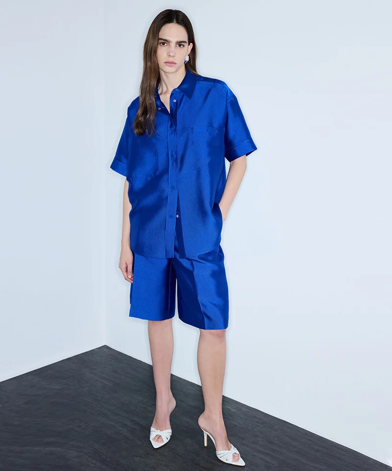 Ipekyol Bermuda Shorts with Pressed Creases
