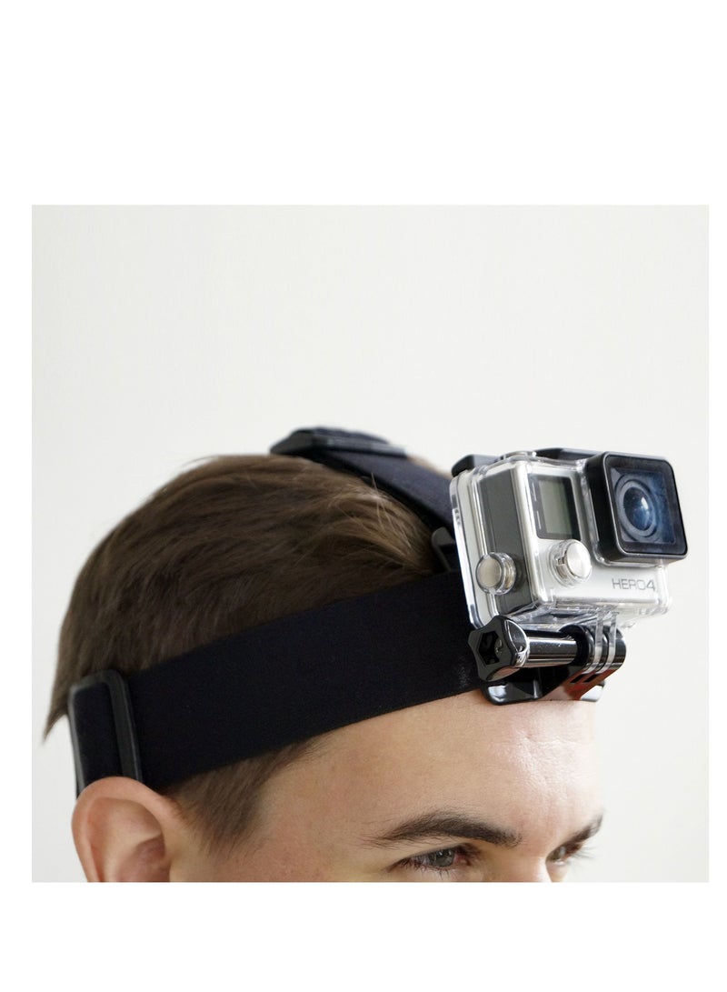 SYOSI Body Mount Bundle Compatible with Gopro Hero 8, 7, 6, 5, Black Session, Hero 4, Session, Black, Silver, 3+, 3, DJI Osmo Action - Chest Harness Mount/Head Strap Mount/Wrist Mount/J-Hook - Image 4