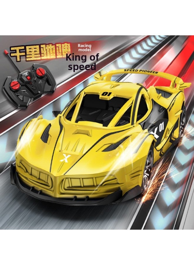 6-12 Years Old Children RC Remote Control Toy Racing Model Hand Control Drift Rechargeable Double Door Sports Car Model Gift-Color:Extra Large + Double Car Lights Pulling Remote Control Police Car 【black】 Mail Order Box-Scale:High-end Version 【lithium Battery * 3 + Charging Cable + Screwdriver + Remote Control Battery】 - Image 2
