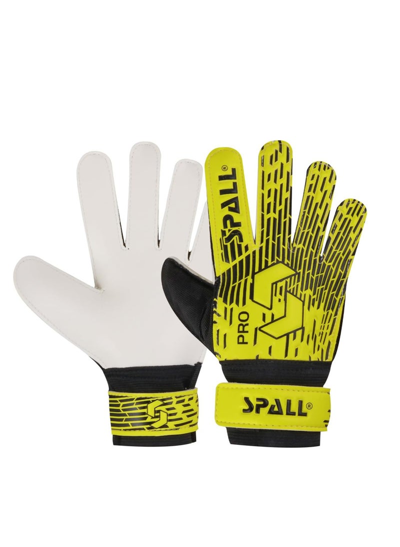 سبال قفازات حارس مرمى للأطفال برباط معصم قابل للتعديل – قفازات كرة قدم احترافية بقبضة قوية ودعم للمعصم للتدريب والمباريات - Image 1