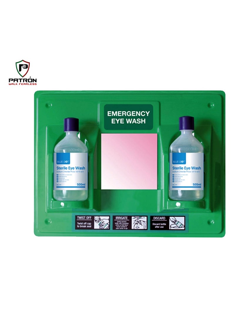 Patron Patron Portable Eyewash Station With Liquid 