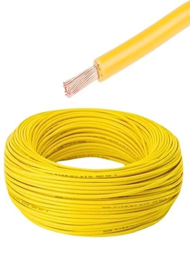 Drumstone (𝟭𝟱 𝗬𝗲𝗮𝗿𝘀 𝗪𝗮𝗿𝗿𝗮𝗻𝘁𝘆) 50m Yellow 4mm Electrical Fish Tape - Durable, Flexible Cable Pulling Tool 𝐆𝐢𝐟𝐭 𝐟𝐨𝐫 𝐃𝐢𝐰𝐚𝐥𝐢, 𝐘𝐞𝐚𝐫-𝐄𝐧𝐝 & 𝐀𝐥𝐥 𝐎𝐜𝐜𝐚𝐬𝐢𝐨𝐧𝐬 - Image 1