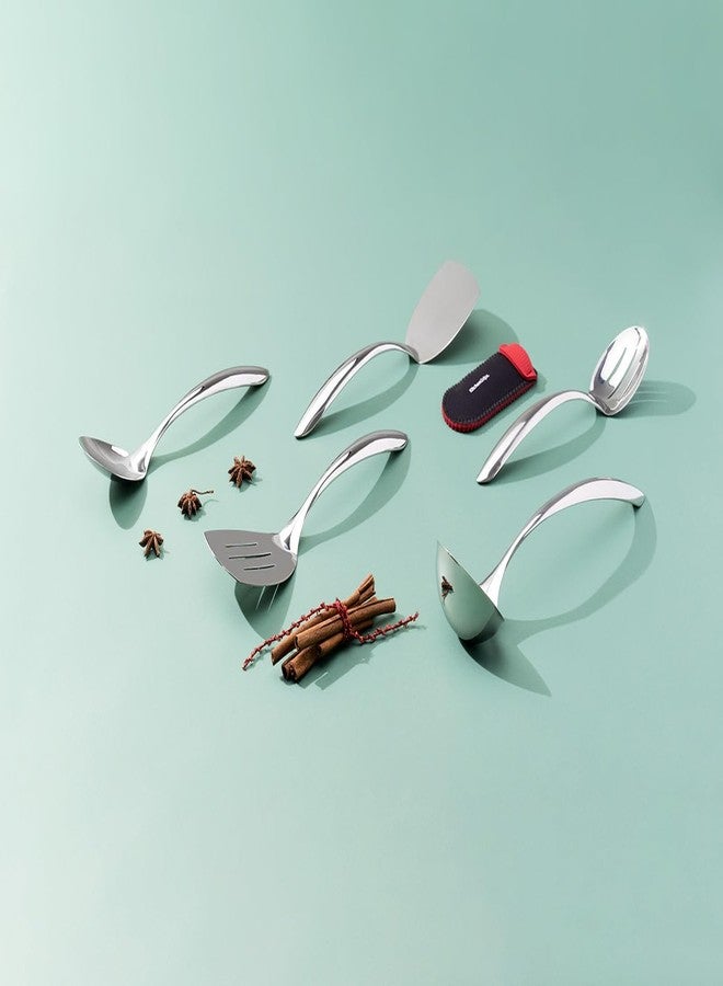 Cuisipro Tempo Slotted Turner, 14.75-Inch, Stainless Steel - Image 5