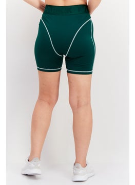 Adidas Adidas x Ivy Park Women Sportswear Fit Brand Logo Training Shorts, Green  - Image 3