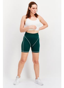 Adidas Adidas x Ivy Park Women Sportswear Fit Brand Logo Training Shorts, Green  - Image 4