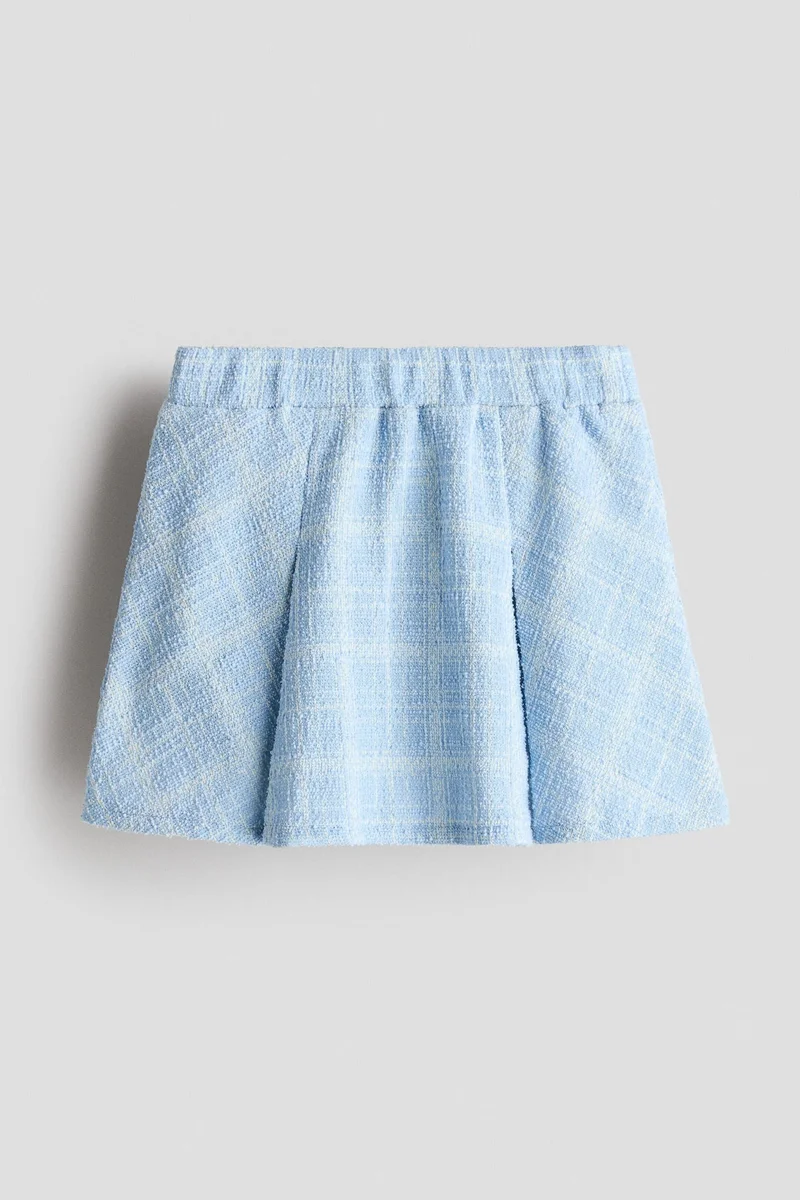 H&M Pleated textured skirt