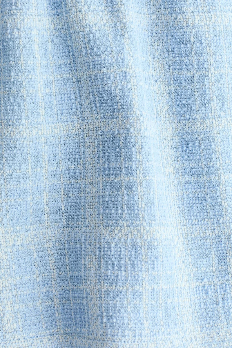 H&M Pleated textured skirt