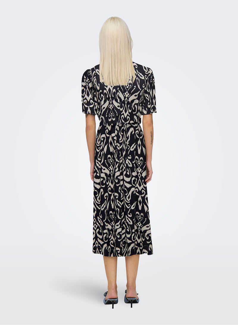 ONLY Onlhalia Life S/S Midi Dress Wvn Noos - Image 4