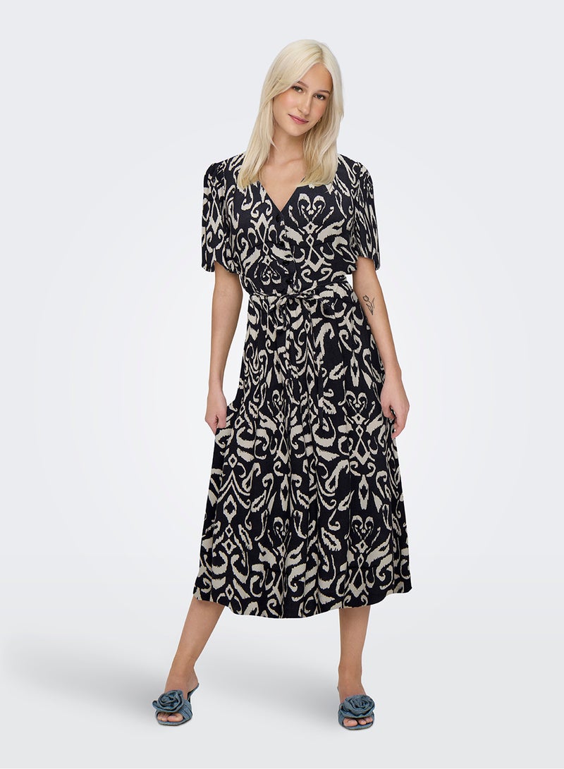 ONLY Onlhalia Life S/S Midi Dress Wvn Noos - Image 3