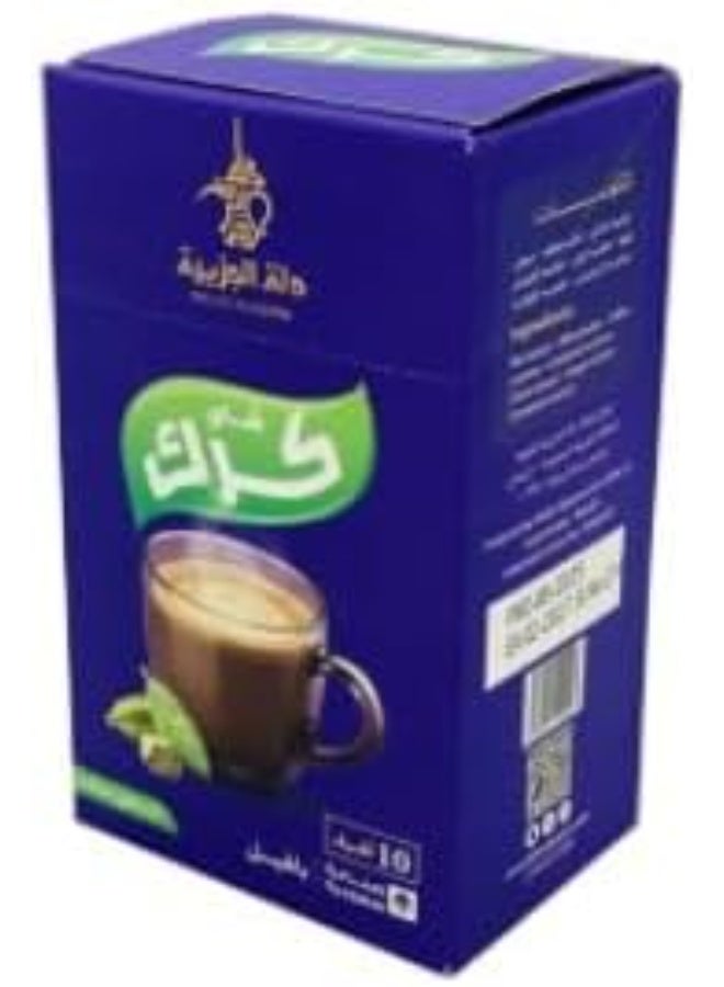 دلة شاي كرك دلة العزبية – 10 أكياس – نكهة قوية وغنية – جاهز وسريع التحضير - مستورد - Image 1