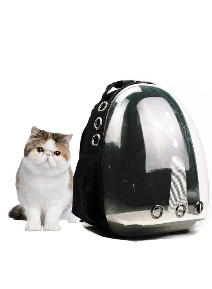 Breathable Portable Pet Carrier Bag Outdoor Travel Puppy Cat Bag Transparent Space Pet Backpack Multicolour - Image 1
