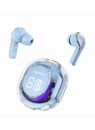 True Wireless Display Bluetooth Earbuds with Environmental Noise Cancellation (ENC) Enhanced Bass Delivery Dual 13mm Drivers, Double Stereo Noise Cancellation Headset with Dual Mics Blue - pzsku/ZE30CF33A7159307F8F53Z/45/_/1733565989/d47ec626-2d02-4a0b-9adf-f74ddd78adf5