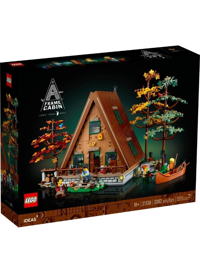 LEGO - Ideas A-Frame Cabin 2082 Pieces - 21338