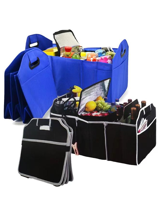 general Car Boot Compartment Organizer 33*33*52 cm Blue - Image 2