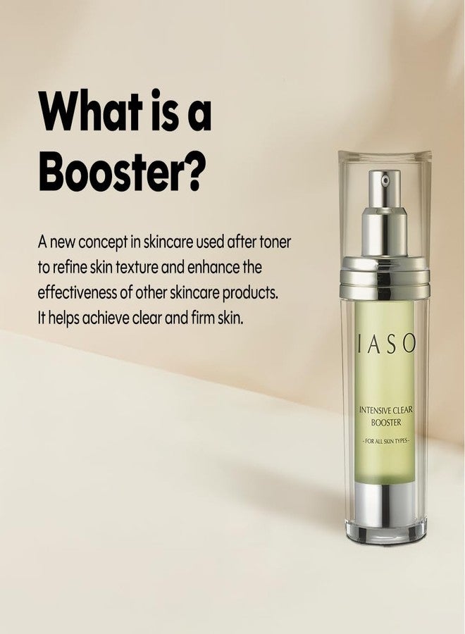 IASO INTENSIVE CLEAR BOOSTER | Skin Retexturizer, Powerful AHA/BHA, Soothing Aloe, Smooth Skin Texture, Skin Stress Rrelief Solutions, All Skin Types, Korean Skin Care, 1.18 oz - Image 2