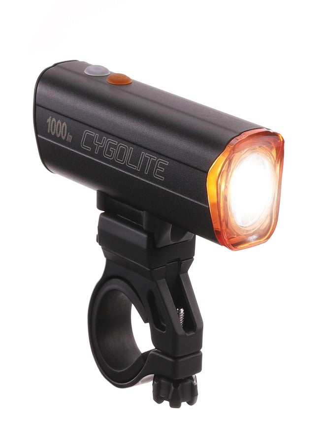 Cygolite Velocity Endurance 1,000 Lumen Bicycle Light- Anodized Aluminum Alloy- High Run Time-9 Modes- Fine Tunable Brightness-Compact IP67 Waterproof- Hard Mount- USB-C Charge-Road, Mountain, Commute - Image 1