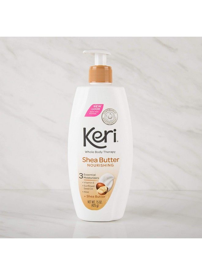 Keri Whole Body Therapy Nourishing Shea Butter Lotion 15 Oz - Image 3