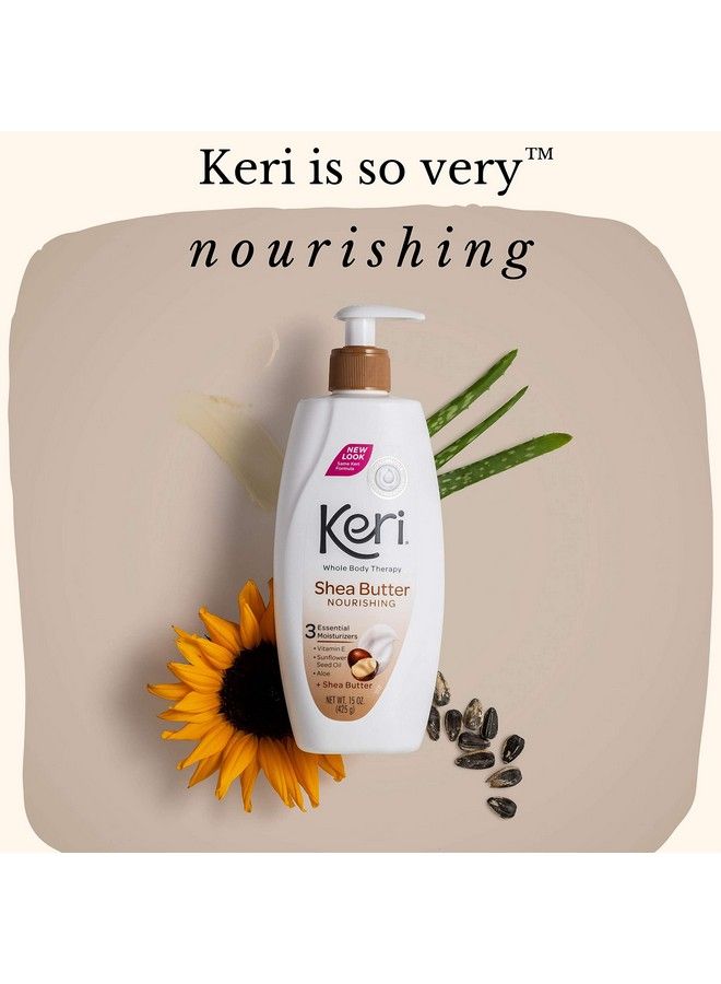 Keri Whole Body Therapy Nourishing Shea Butter Lotion 15 Oz - Image 4