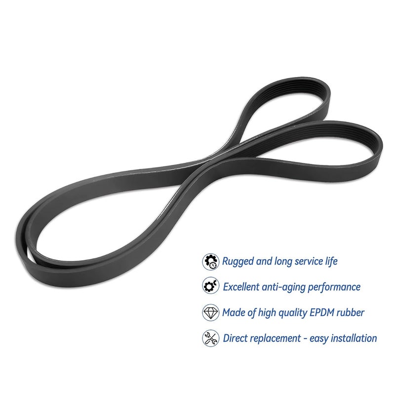 Tavaski Washer Belt Fits for GE Hotpoint RCA Kenmore Replace WH08X10050 1811465 Clothes Washer Drum Drive Belt - Image 3