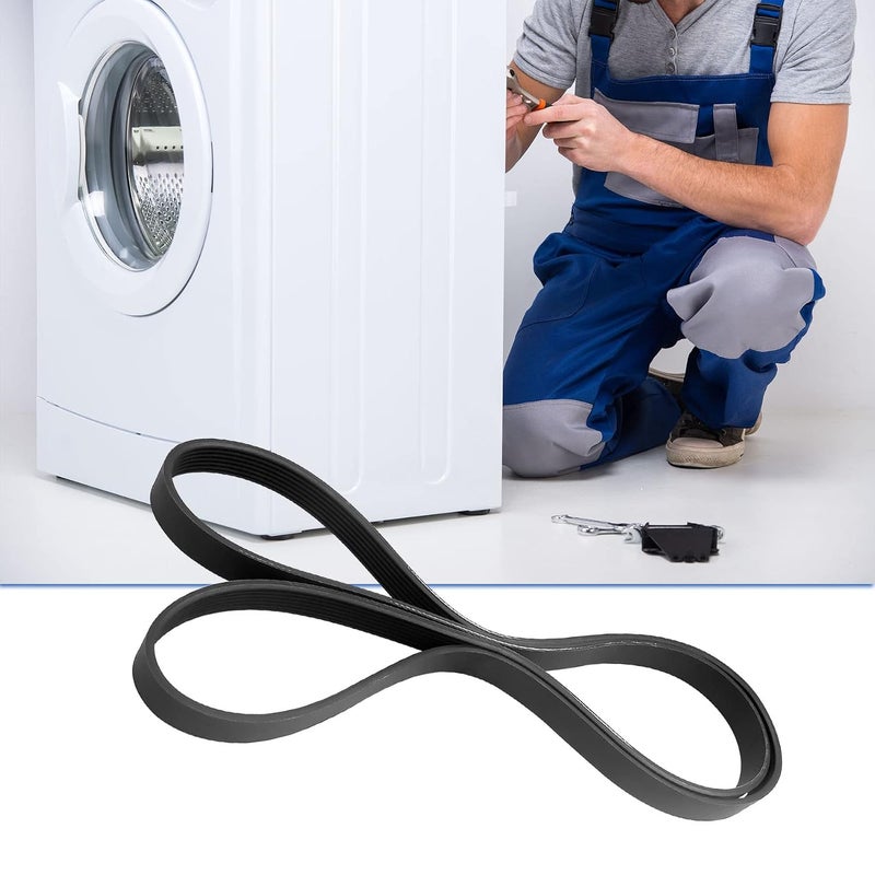 Tavaski Washer Belt Fits for GE Hotpoint RCA Kenmore Replace WH08X10050 1811465 Clothes Washer Drum Drive Belt - Image 2