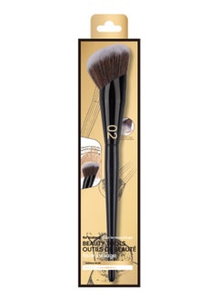 Miniso A large angled powder brush from the Black Gold Series, designed for blending and buffing powders. 