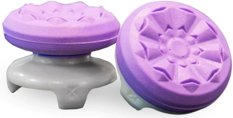 PSS PS4 /PS5 Controller FPS Thumbstick Extender Caps Analog Joystick Rubber Grip Compatible for PS5 Controller PS4 Controller 2 PCS - Image 1