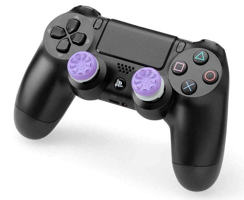 PSS PS4 /PS5 Controller FPS Thumbstick Extender Caps Analog Joystick Rubber Grip Compatible for PS5 Controller PS4 Controller 2 PCS - Image 5