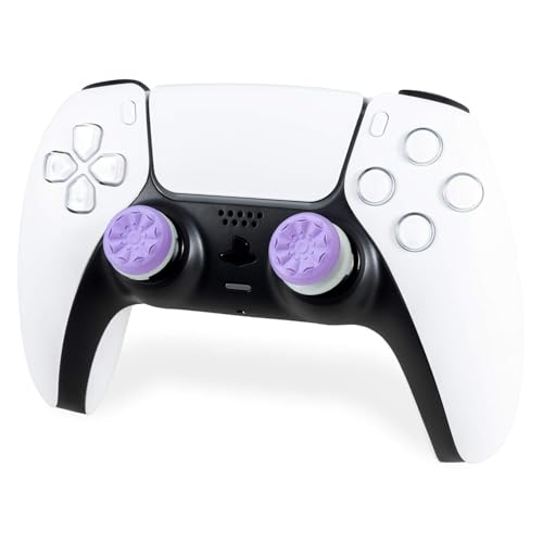 PSS PS4 /PS5 Controller FPS Thumbstick Extender Caps Analog Joystick Rubber Grip Compatible for PS5 Controller PS4 Controller 2 PCS - Image 2