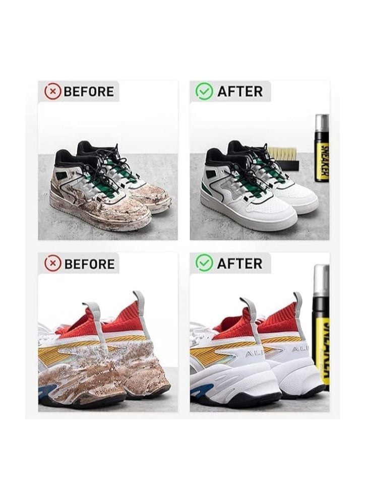 Generic - Shoe Cleaner Kit for Sneaker, Water-Free Foam Sneaker Cleaner 5.3Oz with Shoe Brush and Shoe Cloth - Image 1