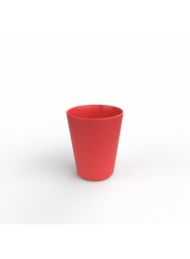 EasyGO Easy-Go Set of Reusable Plastic Cup ( 6 cups ) 280ml BPA Free PP – Microwave, Freezer & Dishwasher Safe - Sunset - Image 4