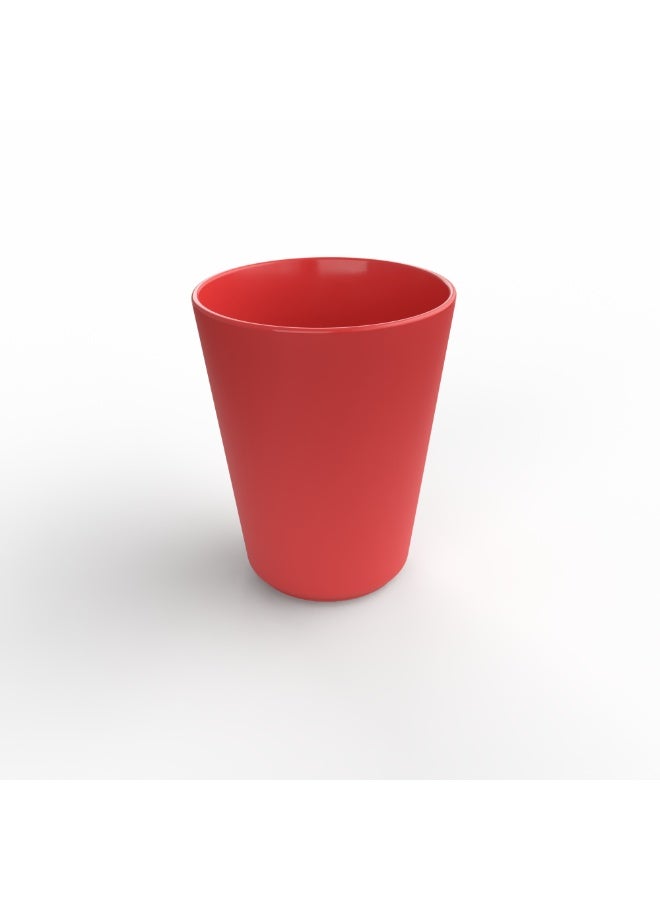 EasyGO Easy-Go Set of Reusable Plastic Cup ( 6 cups ) 280ml BPA Free PP – Microwave, Freezer & Dishwasher Safe - Sunset - Image 3