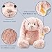 Steiff Pink Rabbit with Long Floppy Ears Plus Stuffed Animal Toy Friend 12 - Image 2