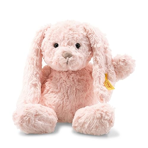 Steiff Pink Rabbit with Long Floppy Ears Plus Stuffed Animal Toy Friend 12 - Image 1