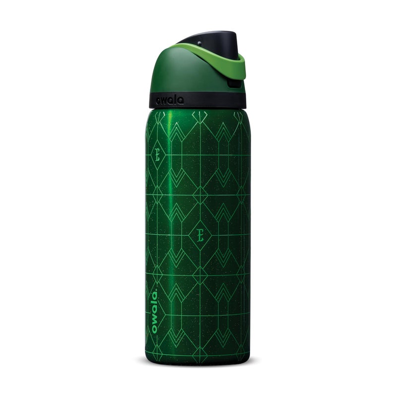 Owala Wicked FreeSip Insulated Stainless Steel Water Bottle with Straw for Sports and Travel BPAFree Sports Water Bottle 32 oz Elphaba Green - Image 2