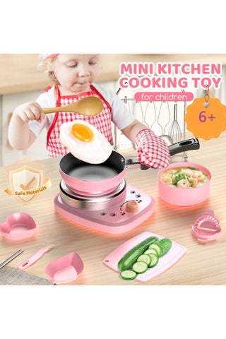 Real Cooking Toy Children's Mini Kitchen Complete Cooking Girl Small Kitchen Set Real Cooking Food Set for Kids Assorted Items - pzsku/ZE30D8C0872BBDC0A5FDFZ/45/1755091383/f49fd65c-9018-4414-af25-787c2fb74264