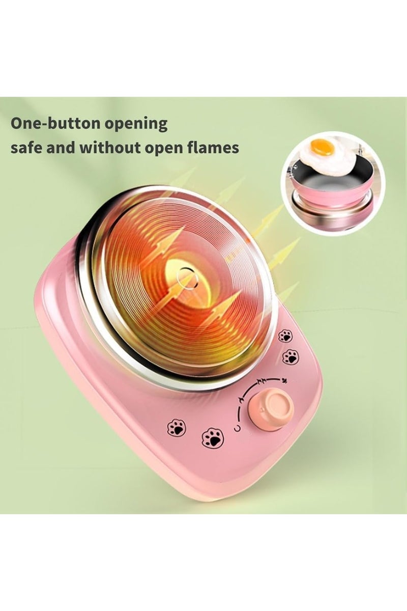 Real Cooking Toy Children's Mini Kitchen Complete Cooking Girl Small Kitchen Set Real Cooking Food Set for Kids Assorted Items
