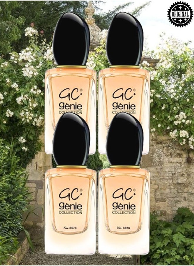 Genie Collection - 4 Pieces Genie Perfume Number 8828 25ml EDP - Image 1