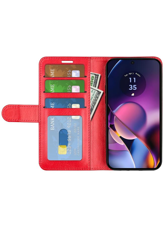 اس-توب جراب لهاتف Motorola Moto G54 R64 جراب هاتف جلدي قابل للطي أفقيًا - Image 4