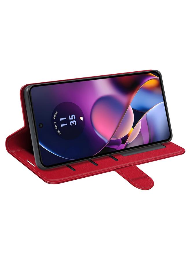اس-توب جراب لهاتف Motorola Moto G54 R64 جراب هاتف جلدي قابل للطي أفقيًا - Image 5