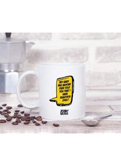 LIT Quote Johnny Bravo Ceramic Coffee Mug  - Image 3