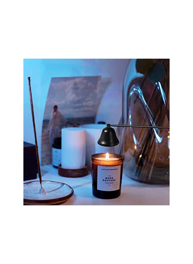 The Bros Candle Snuffer, Candle Snuffer Extinguisher with Long Handle, Polished Stainless Steel Wick Flame Snuffer for Putting Out Candle Flame Safely, Black Candle Snuffers Accessory for Candle Lovers - Image 5