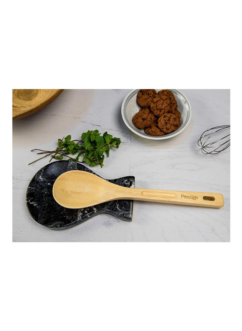 RADICALn RADICALn Spoon Rest Black Handmade Marble Big Utensils Organizer Kitchen Storage Accessories  - Image 2