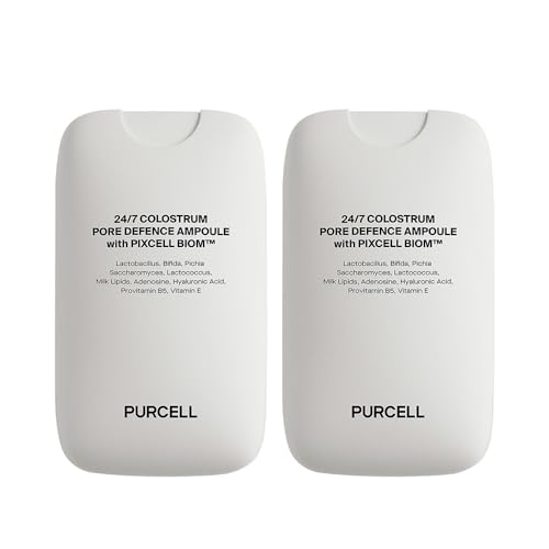 PURCELL 247 Colostrum Facial Serum SprayWhite Pack of 2 Ampoule Mist for Glass skin with Long Hydration Poreless Smooth Skin Before After Makeup For All Skin types 185 fl oz - Image 1