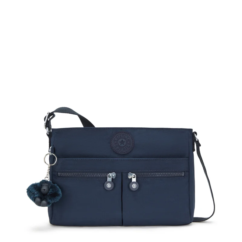 kipling New Angie Small Female Crossbody Bag - Blue Bleu 2