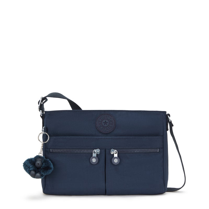 kipling New Angie Small Female Crossbody Bag - Blue Bleu 2 - Image 1